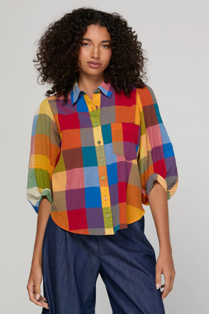 Boom Shankar Pari Shirt in Kingston Check