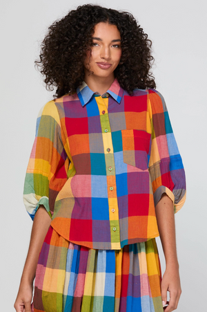 Boom Shankar Pari Shirt in Kingston Check