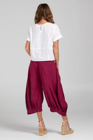 Boom Shankar Guru pants in Magenta