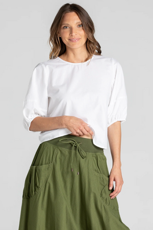 Boom Shankar Guru Skirt in Khaki