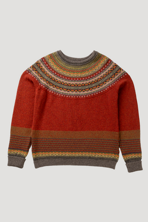 Eribe Knitwear Alpine Sweater in Copperleaf