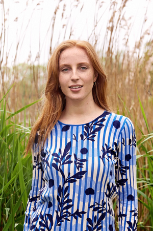 Mansted Denmark Panama Blooms & Crew Crew in Blue