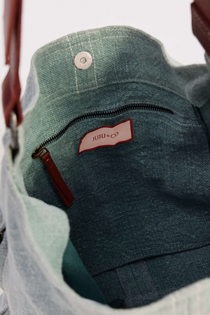 JUJU & Co Baby Jute in French Blue