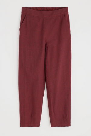 Seasalt Cornwall Vow Cave Trouser in Forest Garden Dark Cinnamon