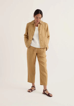 Seasalt Cornwall Arame Jacket in Dark Sienna Full View