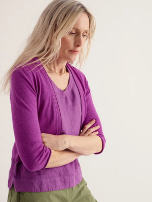 Seasalt Cornwall Vanessa Cardigan in Wild Orchid