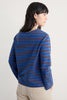 Seasalt Cornwall Beach Boat Top in Breton Ink Cocoa