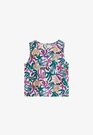 Seasalt Cornwall Colour Study Top in Inky Fronds Chalk Mix