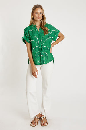 LULALIFE Idalia Top in Sea