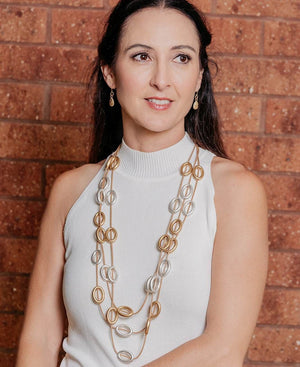 Enhance Accessories Ooh Necklace in Mix