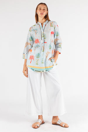 Rubyyaya Iraj Shirt in Blue