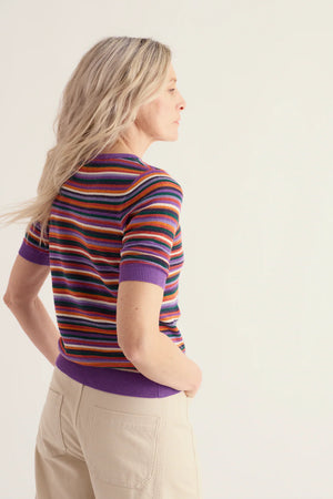 Seasalt Cornwall Summer Lawn Top in Tinctoria Wild Orchid