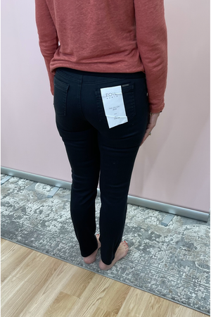 Foil Lou Lou Skinny Jean in True Black