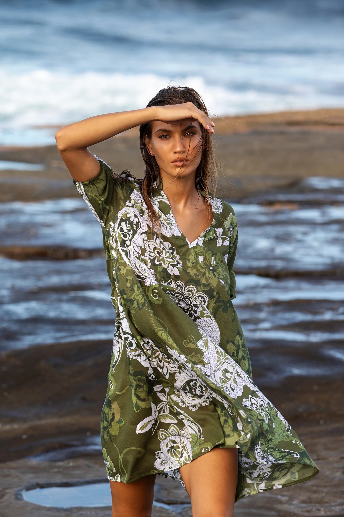 oneseason Middy Grace in Khaki Swirl