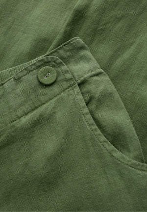 Seasalt Brawn Point Crop Pants in Dried Basil