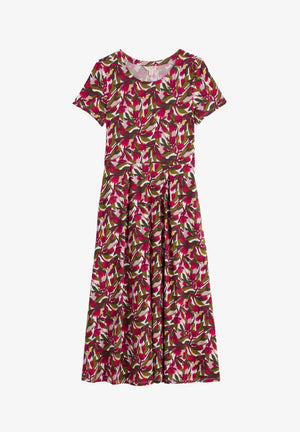Seasalt Cornwall Veronica Dress in Abstract Protea Chalk