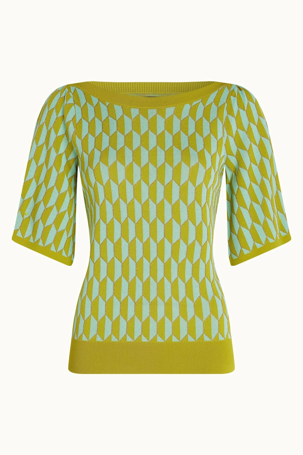 King Louie Ivy Top Wide Sleeve in Dune