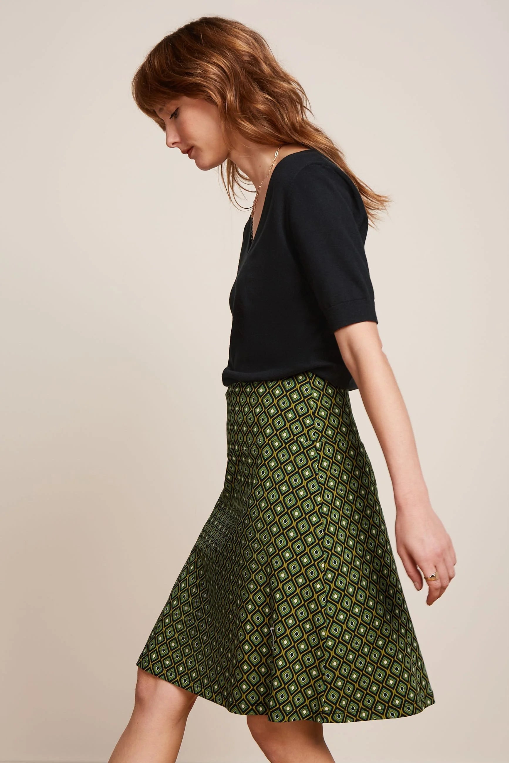 King Louie Border Skirt Lockett in Rio