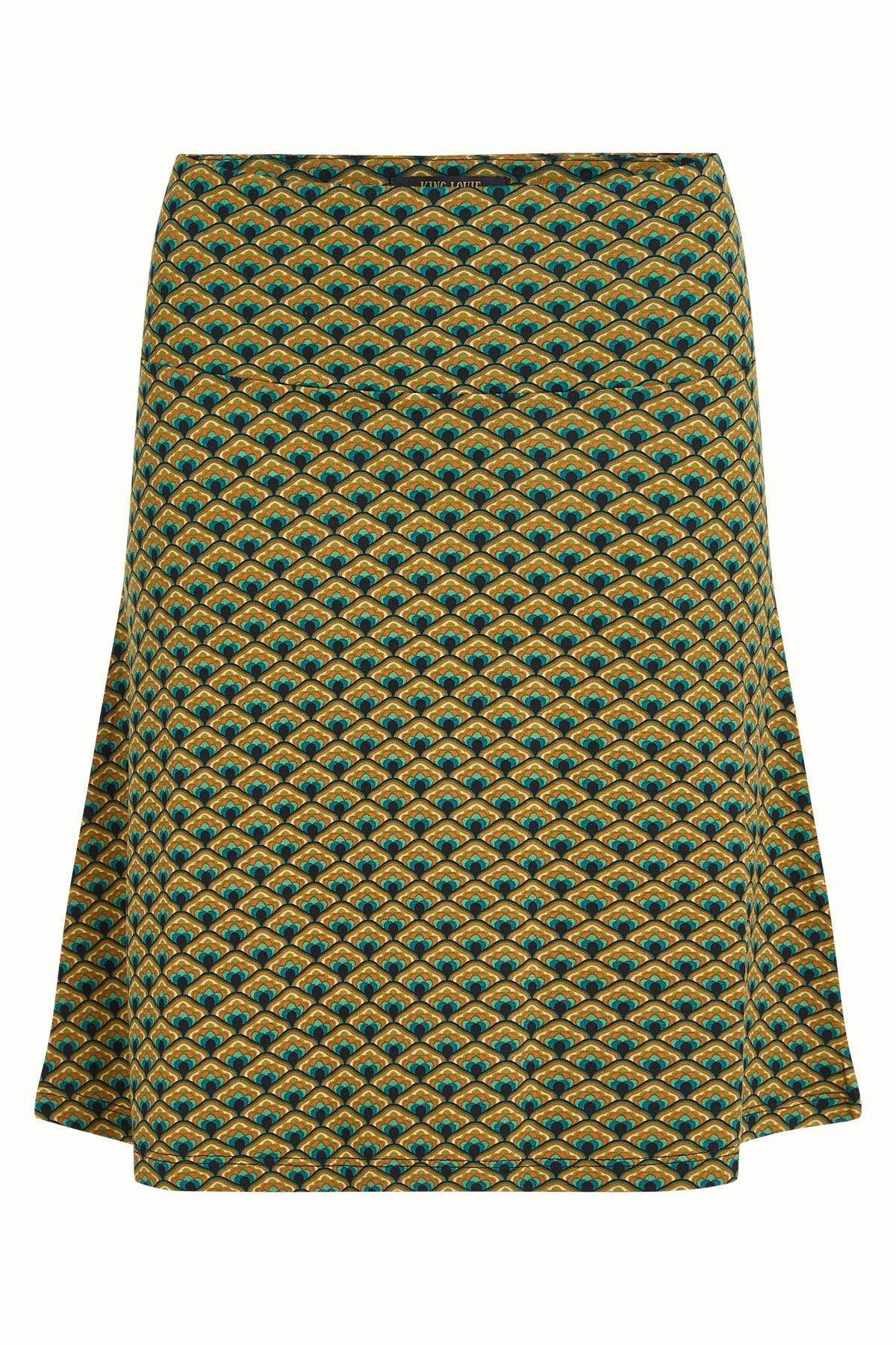 King Louie Border Skirt Frio in Spruced Green