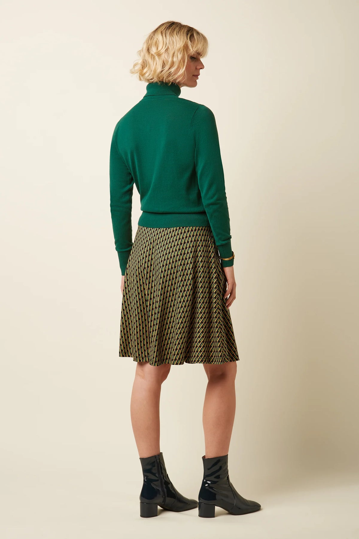 King Louie Serena Skirt Gauzy in Black