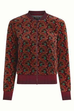 King Louie Bessie Jacket Winkie in Porto Red