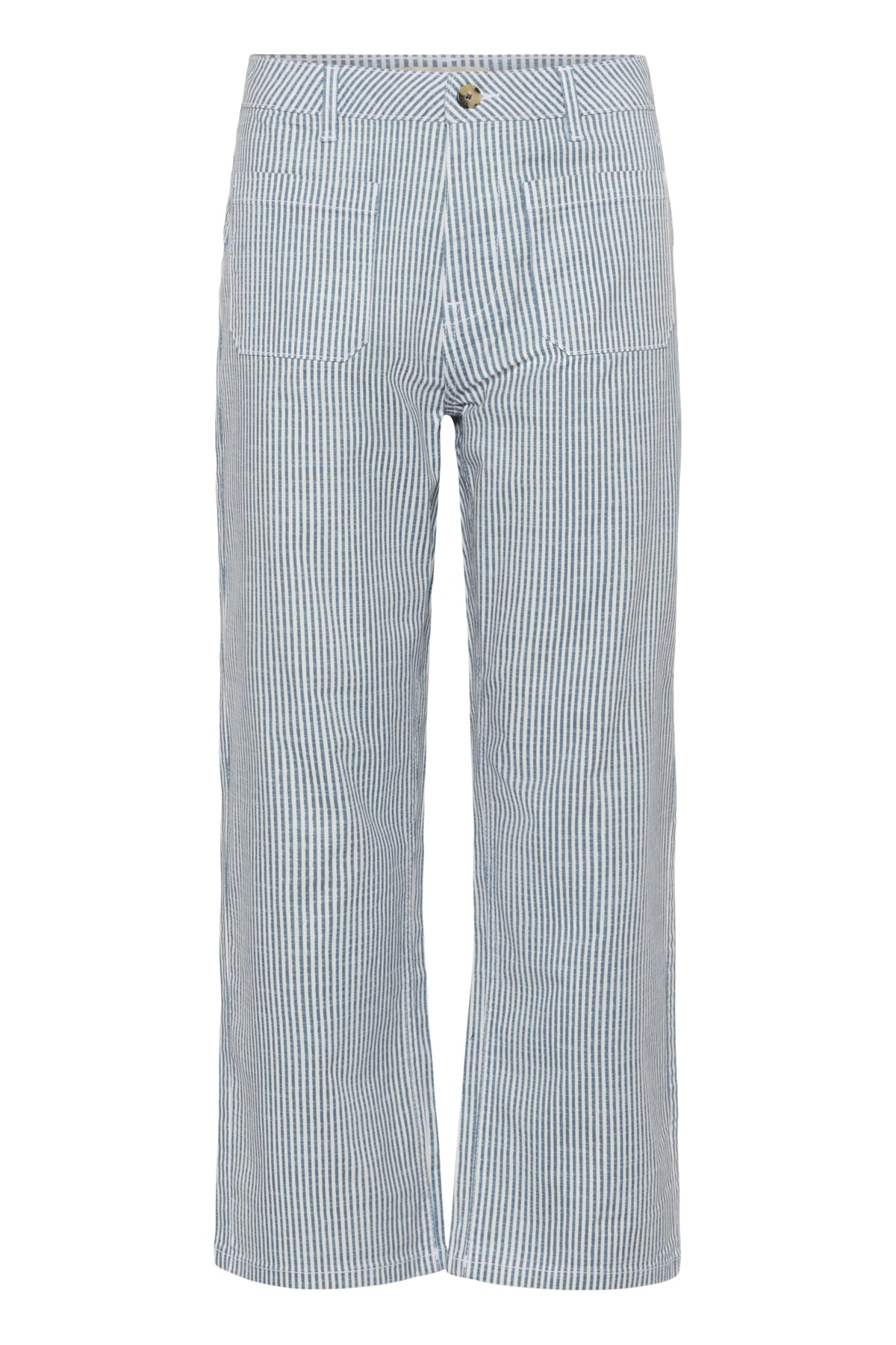 Cream Clothing Berta 7/8 Twill Audrey Fit Jeans in Horizon Blue Milkboy