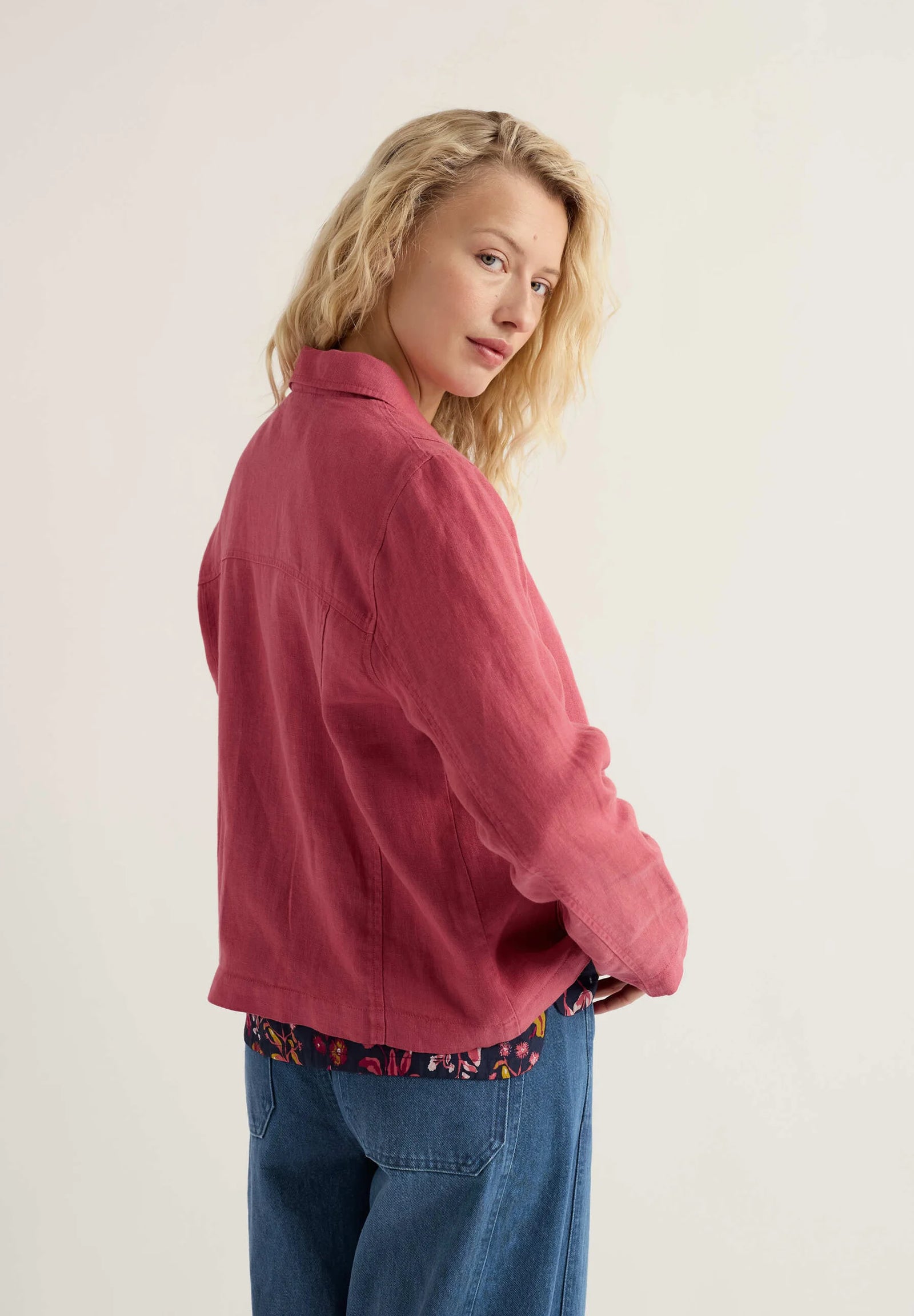Seasalt Cornwall Arame Jacket in Echinacea