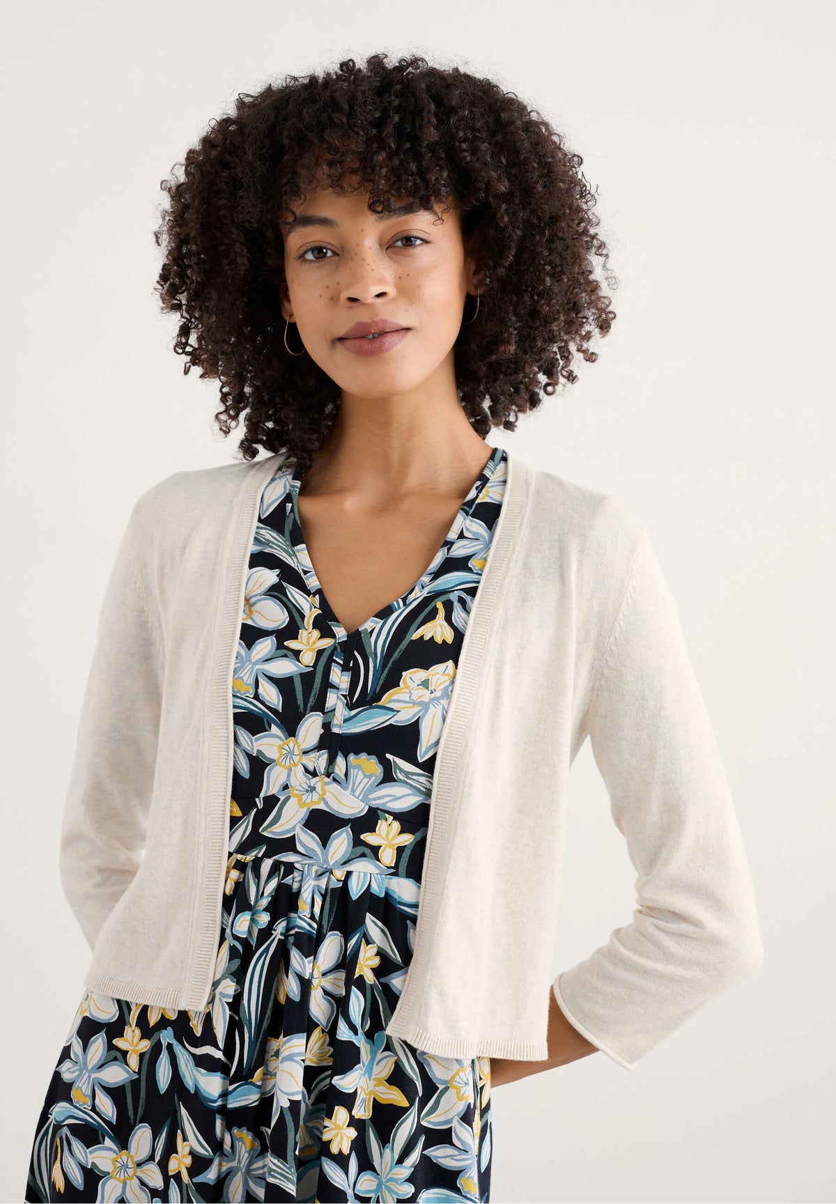 Seasalt Cornwall Vanessa Cardigan in Chalk