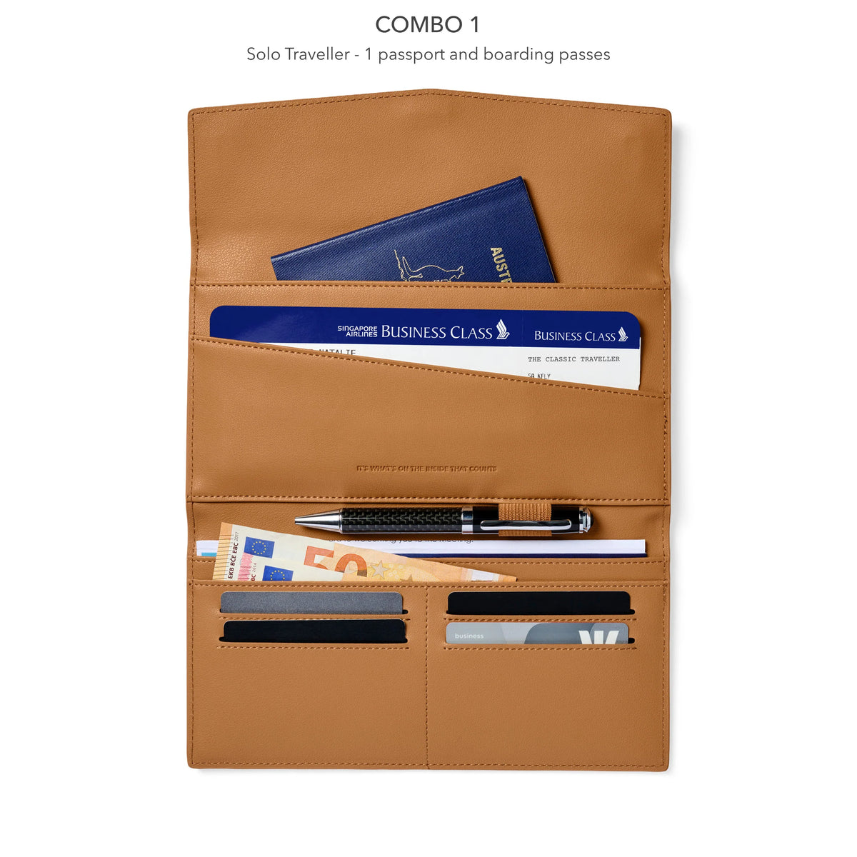 FOX and LEO The Traveller in Tan