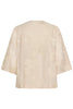 Cream Clothing Emilia Short Kimono in Perfectly Pale Melange
