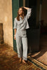 Cream Clothing Berta Twill Jacket in Horizon Blue Milkboy