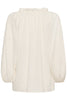 Cream Clothing Oma Blouse in Whisper White