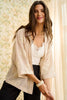 Cream Clothing Emilia Short Kimono in Perfectly Pale Melange