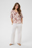 Cream Clothing Tiah Boho Blouse in Pink Flower