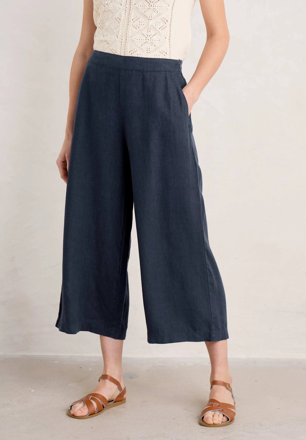 Seasalt Cornwall Merrivale Culottes in Maritime