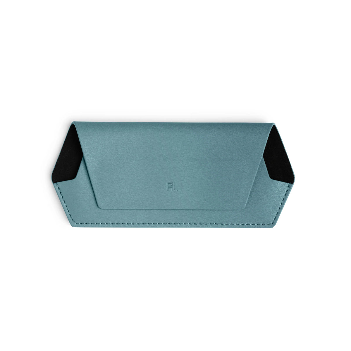 FOX and LEO Slimline Glasses Case in Teal