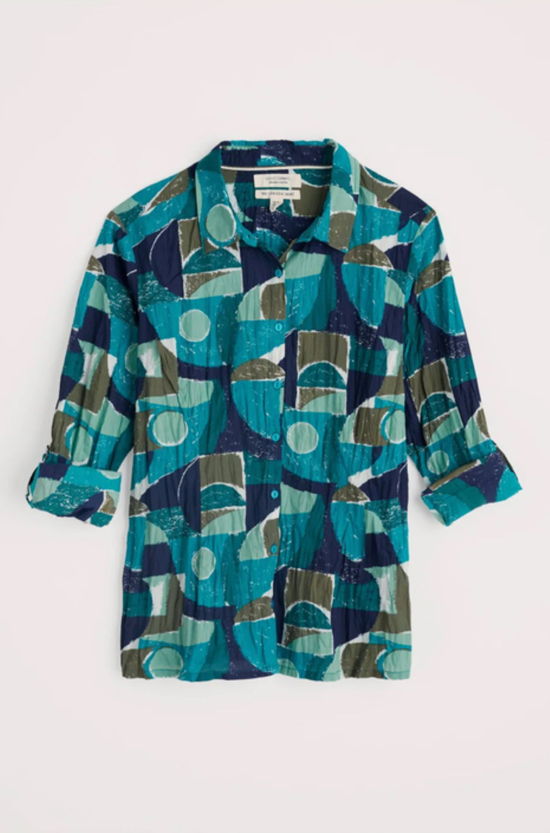Seasalt Cornwall Larissa Shirt in Penwith Abstract Emulsion