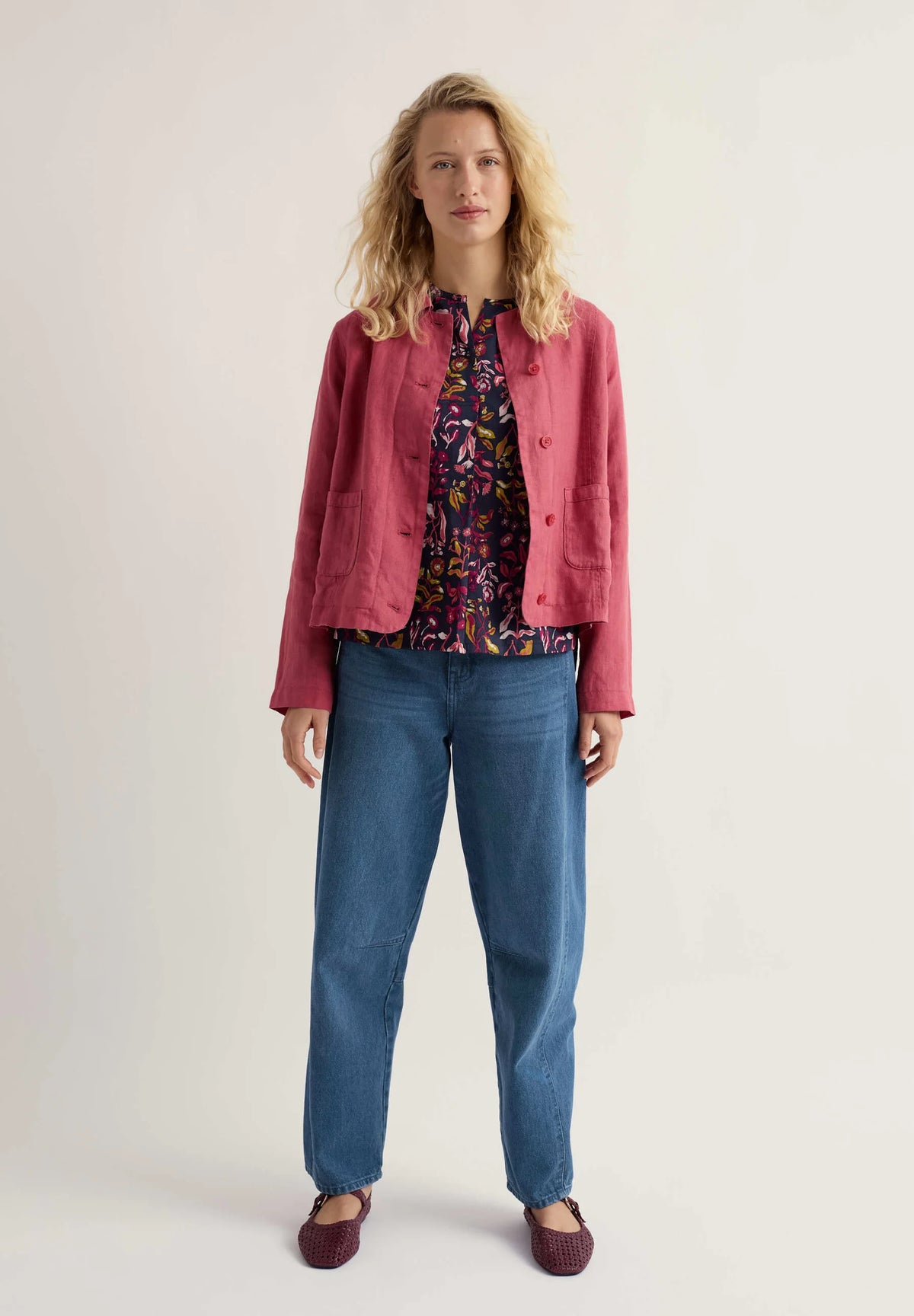 Seasalt Cornwall Arame Jacket in Echinacea