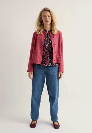Seasalt Cornwall Arame Jacket in Echinacea