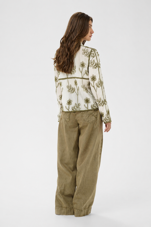 Cream Clothing Leila Shirt in Snow White