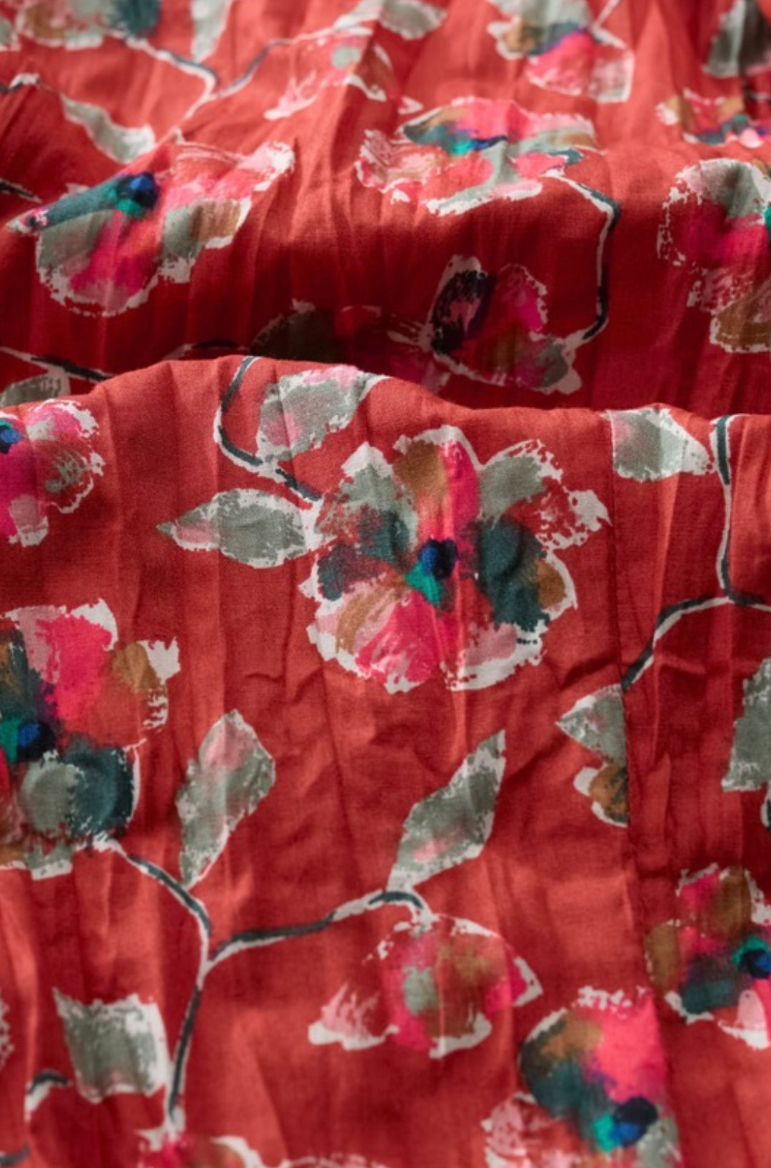 Seasalt Cornwall Larissa Shirt in Artist Camellia Red Sail