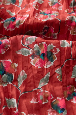 Seasalt Cornwall Larissa Shirt in Artist Camellia Red Sail