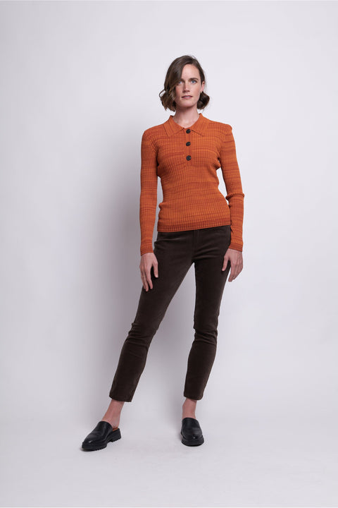 Foil Of Your Own Accord Jean in Chocolate