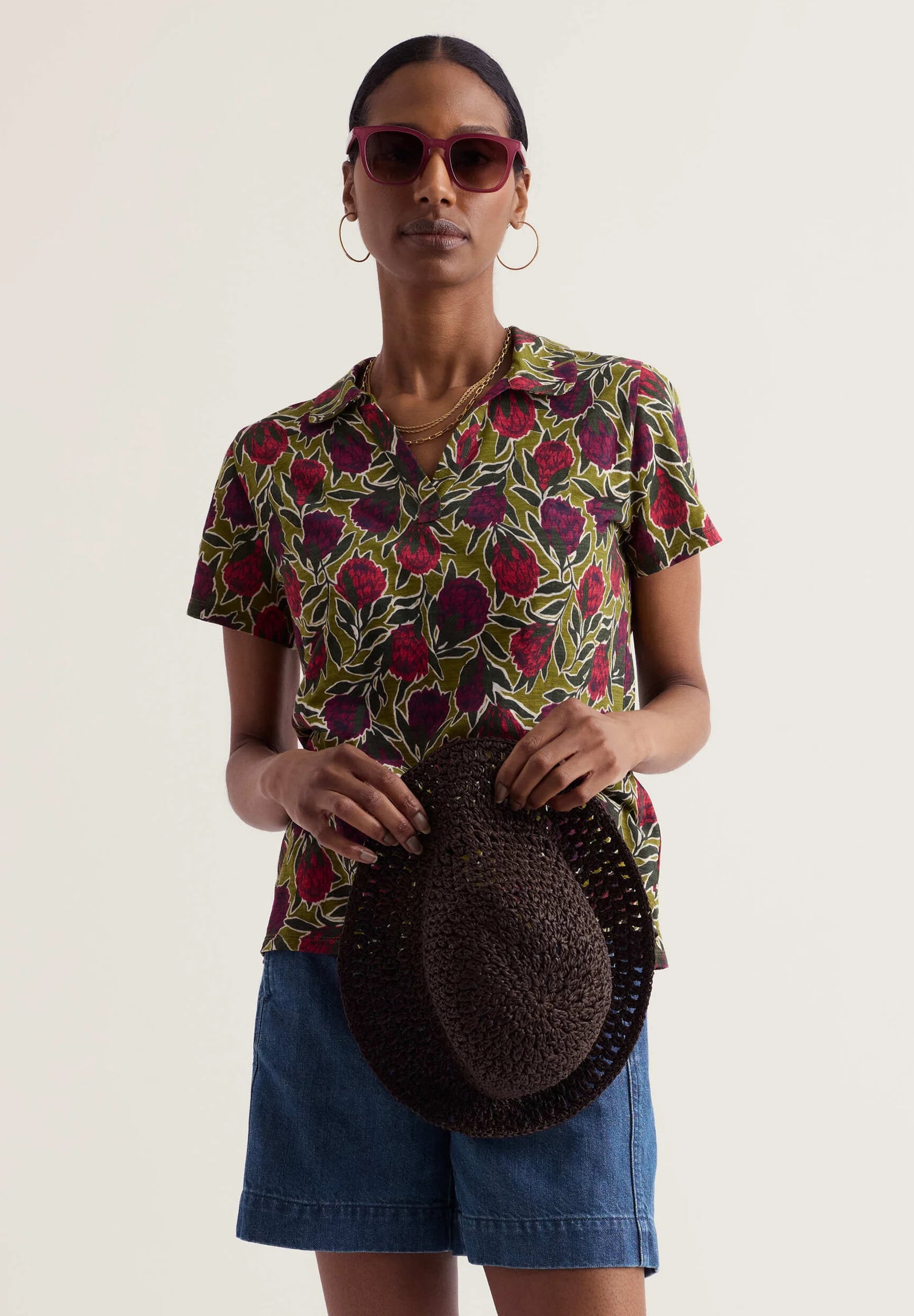Seasalt Cornwall Wavecrest Shirt in Proteas Creek