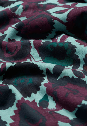 Seasalt Cornwall Emily Dress in Figurative Floral Sardine