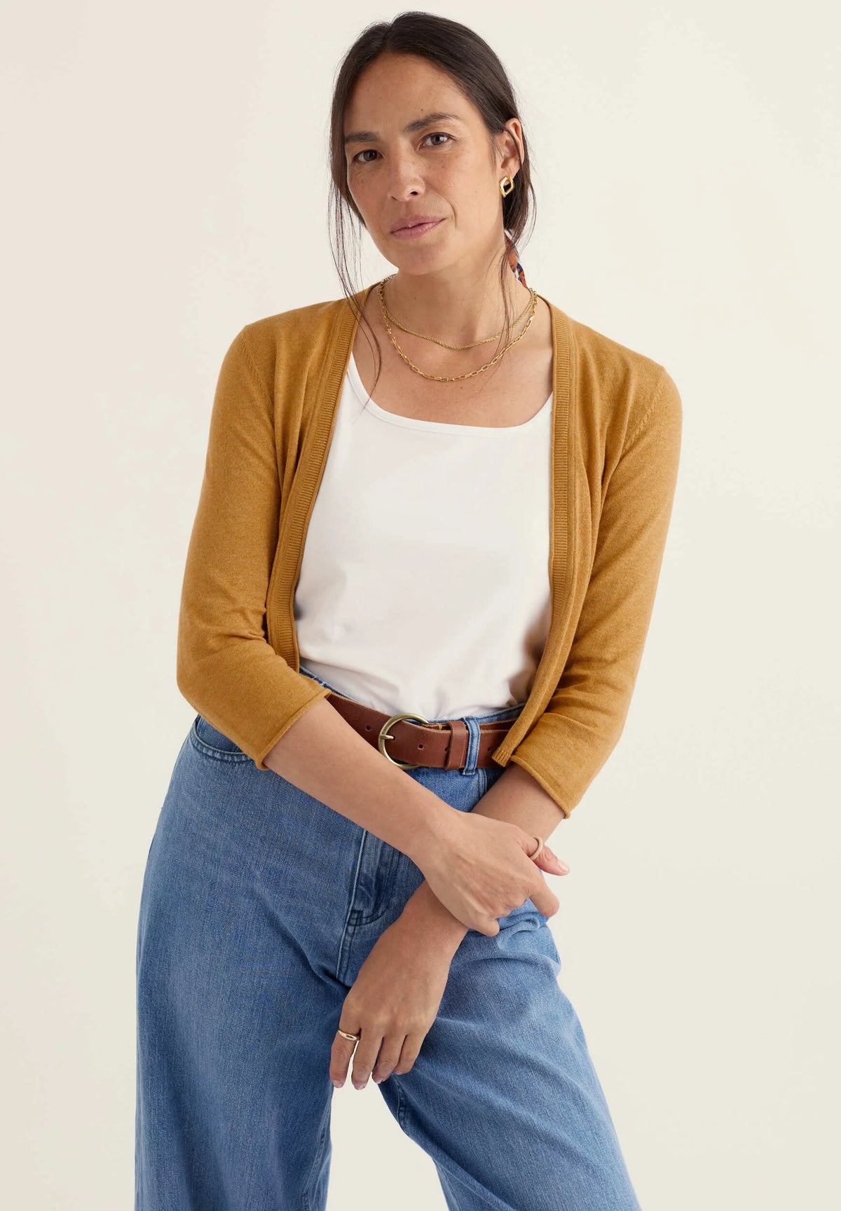 Seasalt Cornwall Vanessa Cardigan in Dark Sienna