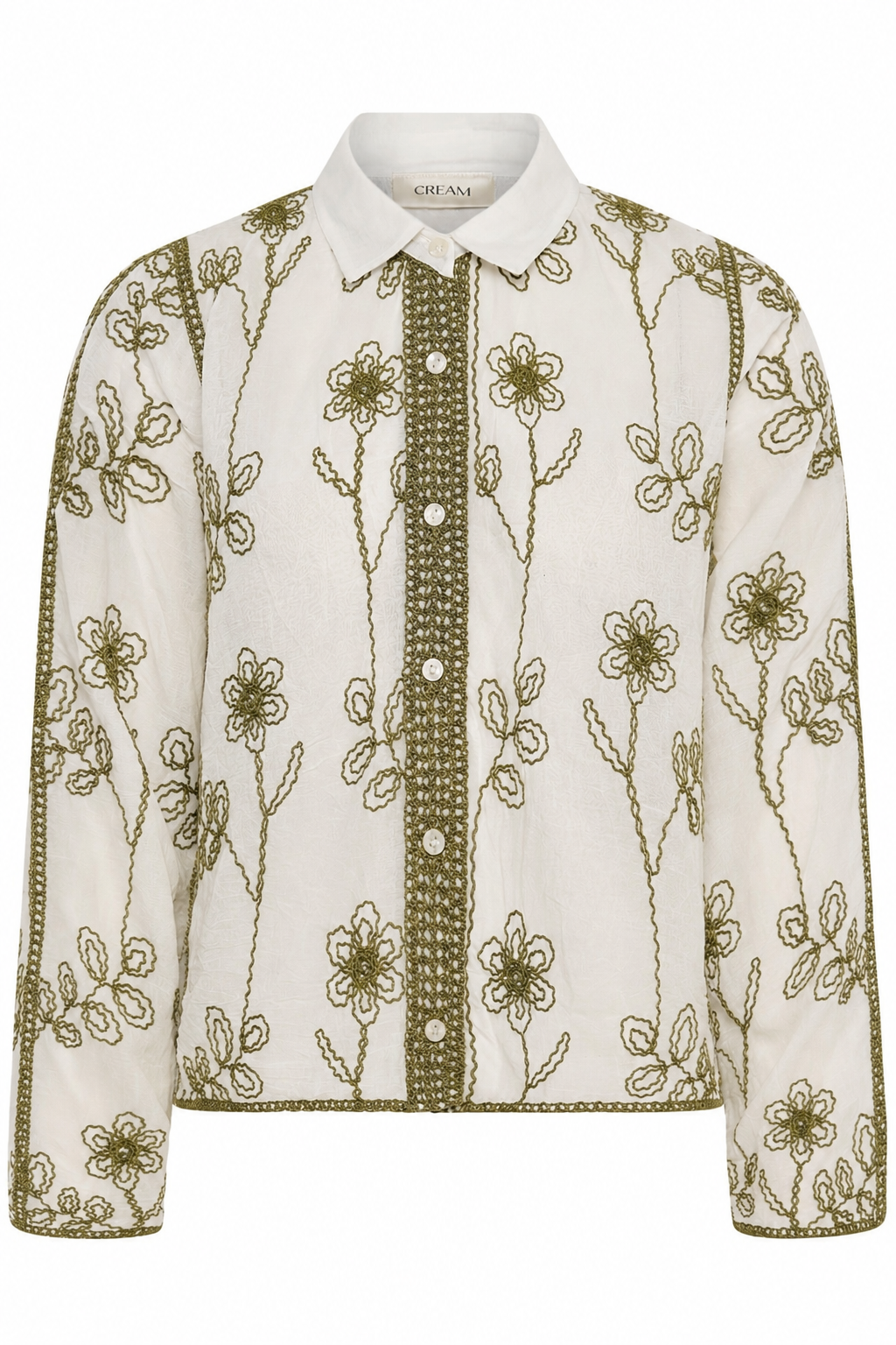 Cream Clothing Leila Shirt in Snow White