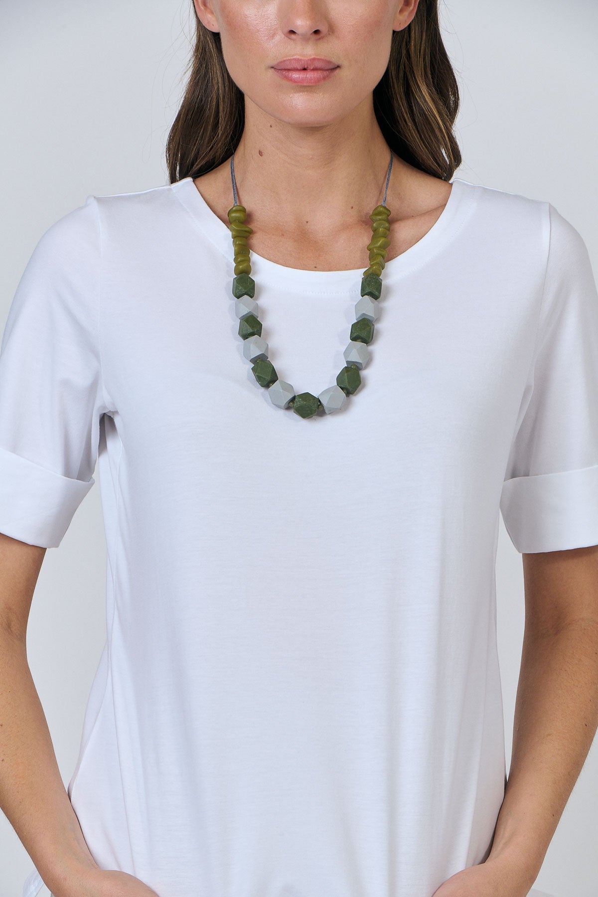 Namastai Olive Grove Geo Necklace
