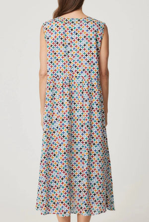 CAKE Savita Cotton Dress in Stars Print