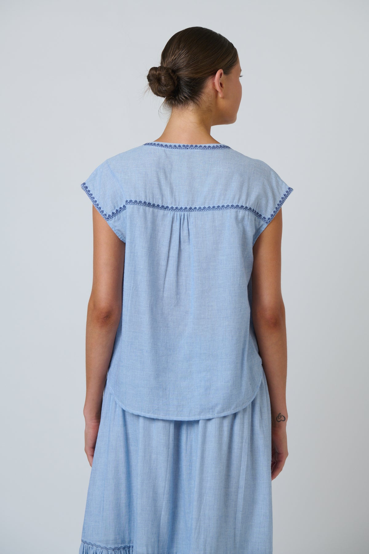 Namastai Marlow Top in Breeze